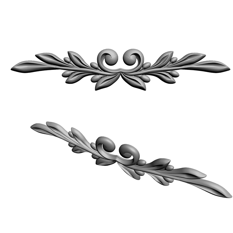 картинка Накладка резная D10-147 3D-STL.COM