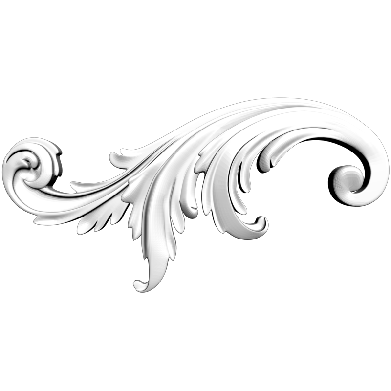 картинка Накладка резная D10-274 3D-STL.COM