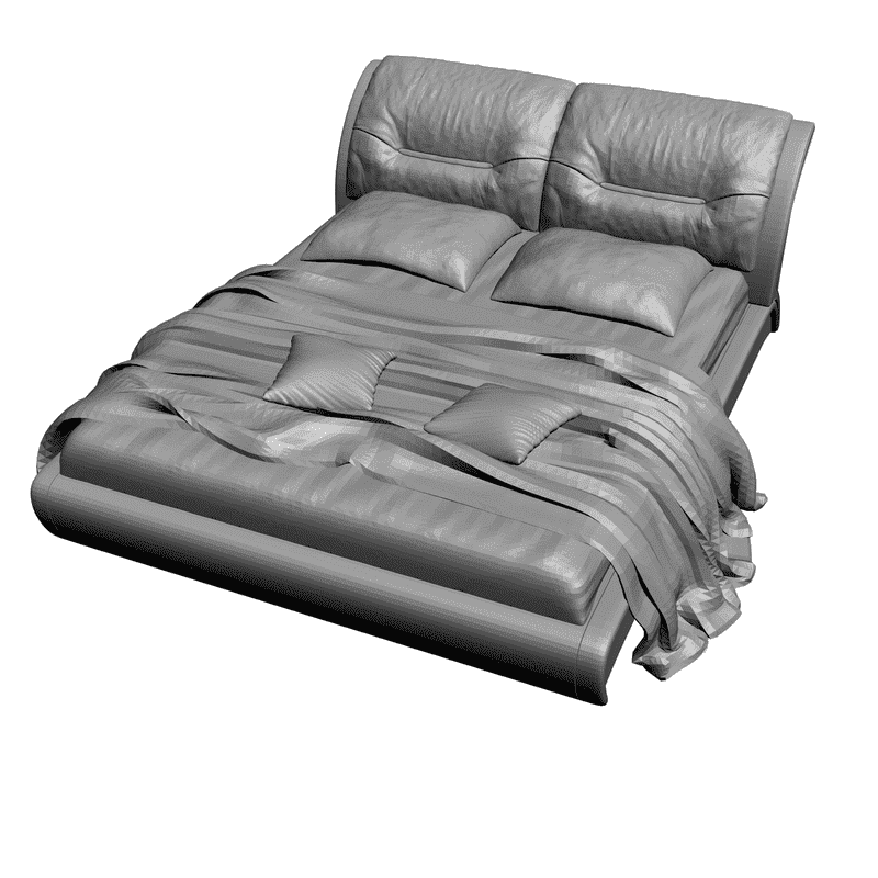 картинка Кровать M4-010 3D-STL.COM