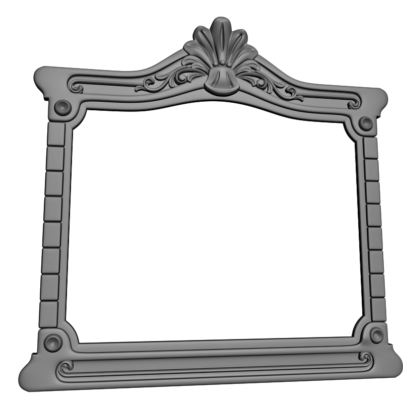 картинка Рама резная D14-452 3D-STL.COM