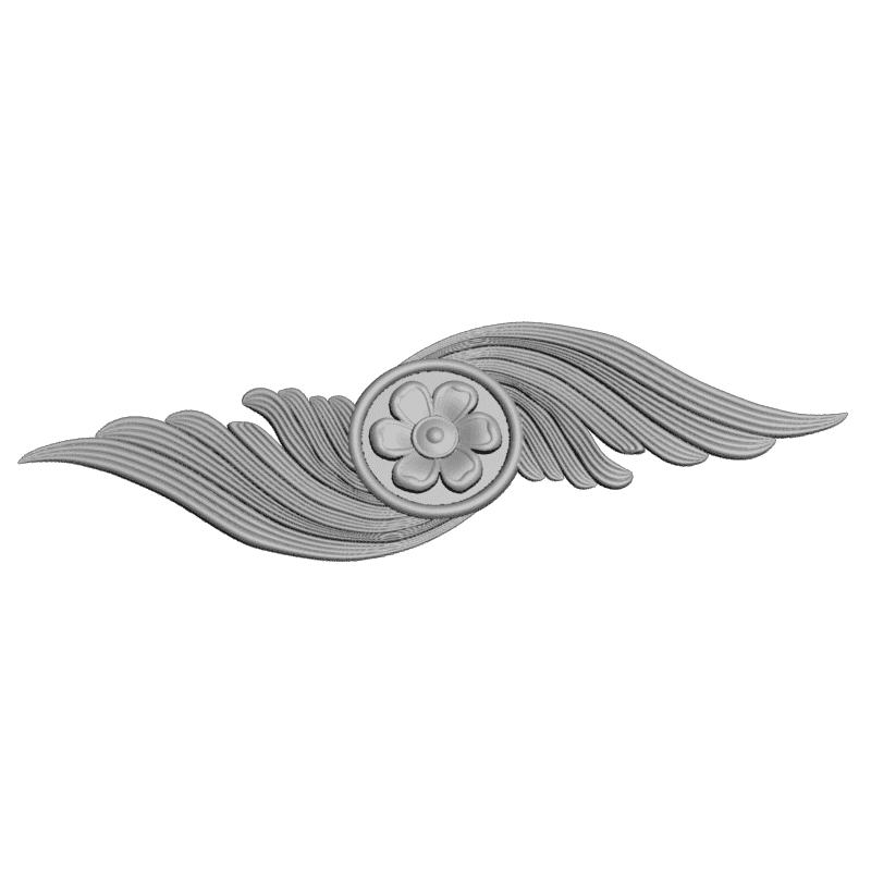 картинка Накладка D10-263 3D-STL.COM