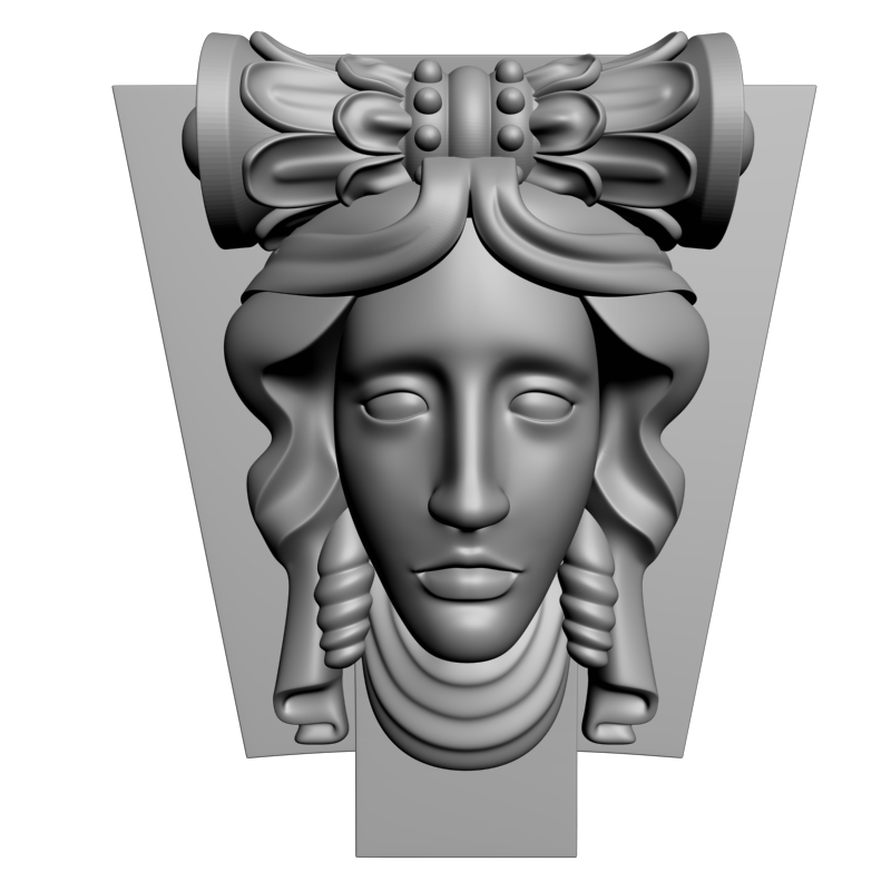 картинка Голова L1-117 3D-STL.COM