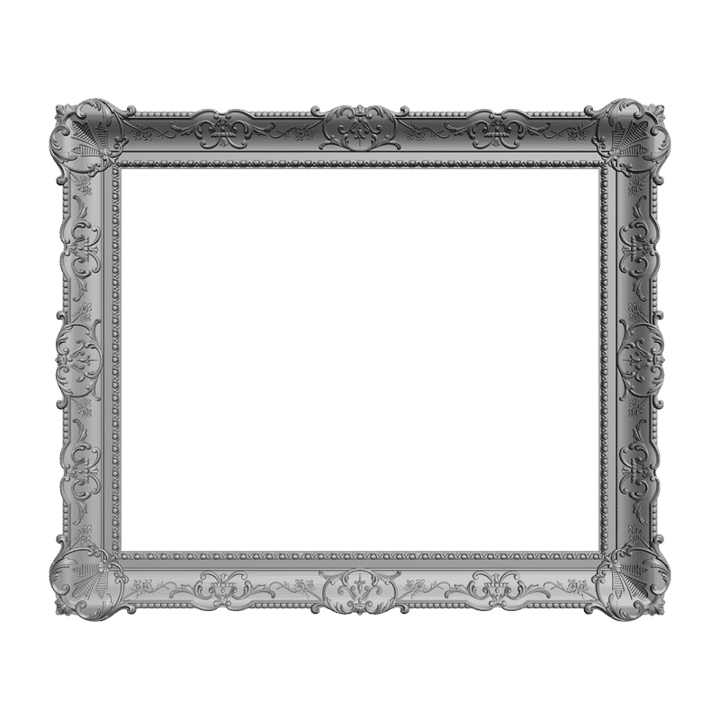 картинка Рама резная D14-078 3D-STL.COM