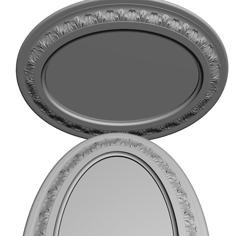 картинка Рама для зеркала D14-119 3D-STL.COM