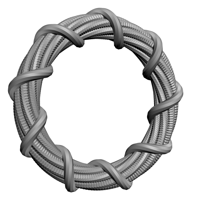 картинка Витой браслет RY1-015 3D-STL.COM