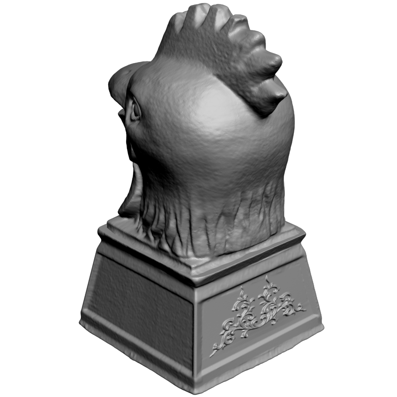 картинка Китайский гороскоп год Петуха P1-033 3D-STL.COM