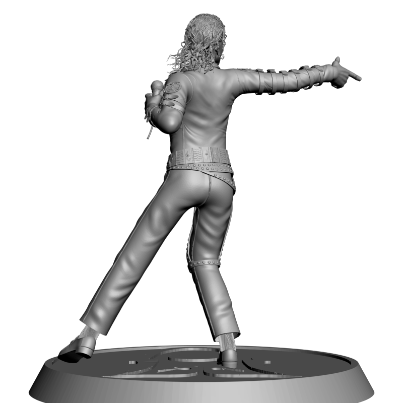картинка Майкл Джексон L3-333 3D-STL.COM