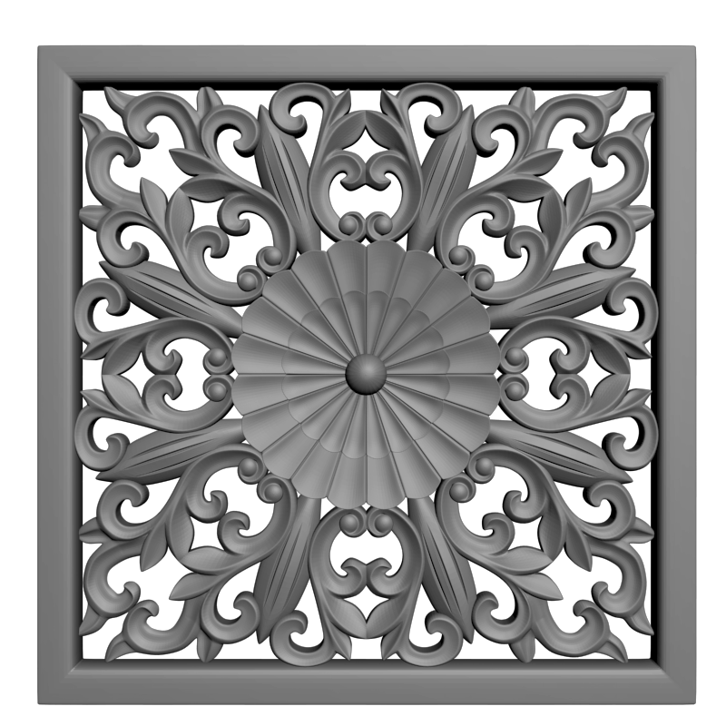 картинка Панель резная D11-146 3D-STL.COM