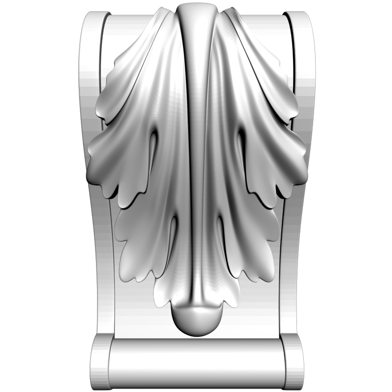 картинка Кронштейн резной D9-184 3D-STL.COM