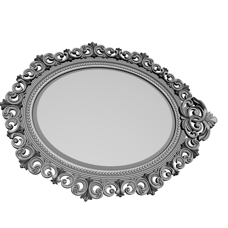 картинка Рамка резная D14-577 3D-STL.COM
