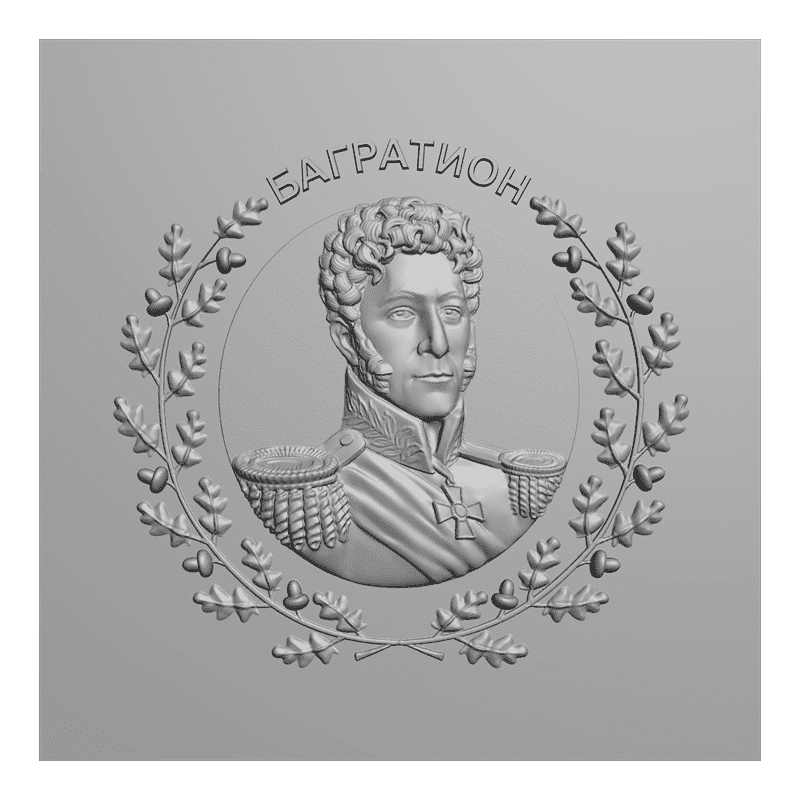 картинка Багратион L1-012 3D-STL.COM