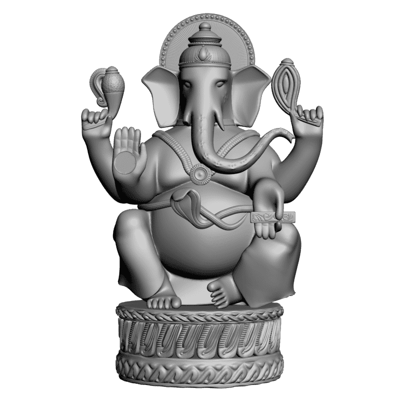картинка Ганеша V9-071 3D-STL.COM