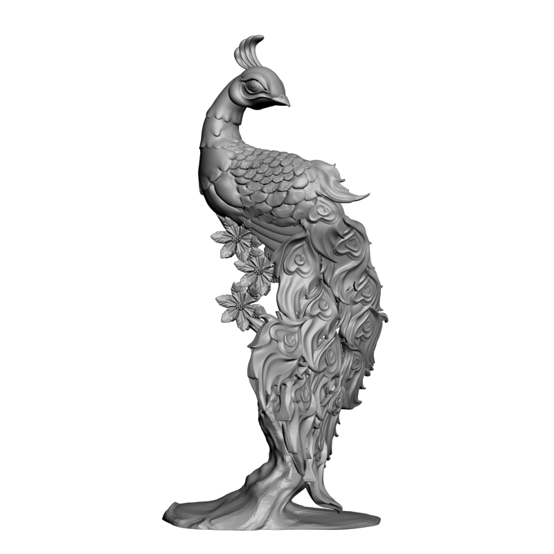 картинка Павлин F3-083 3D-STL.COM