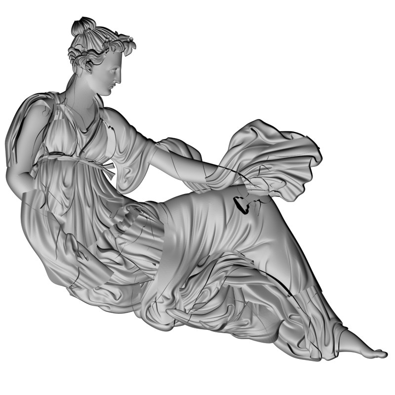 картинка Девушка L1-122 3D-STL.COM