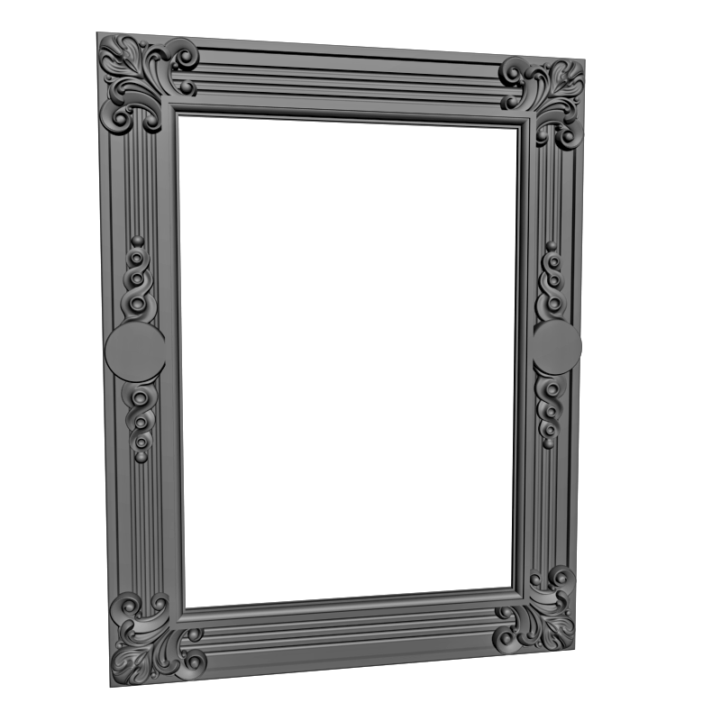 картинка Рама резная D14-451 3D-STL.COM