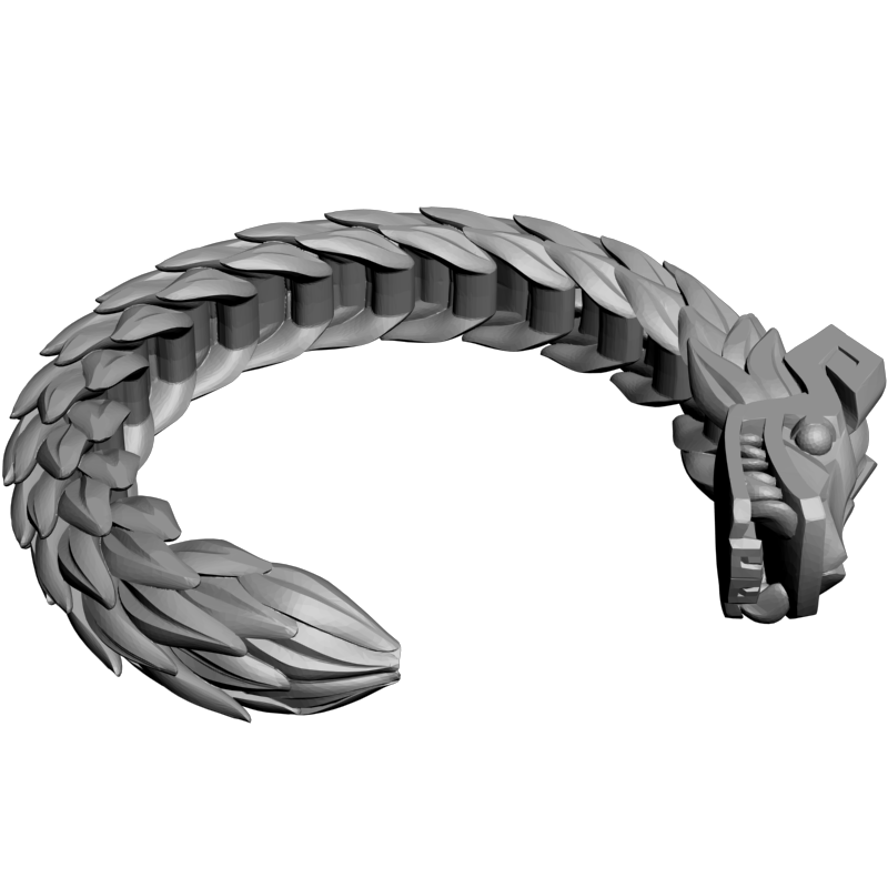 картинка Дракон RY1-016 3D-STL.COM