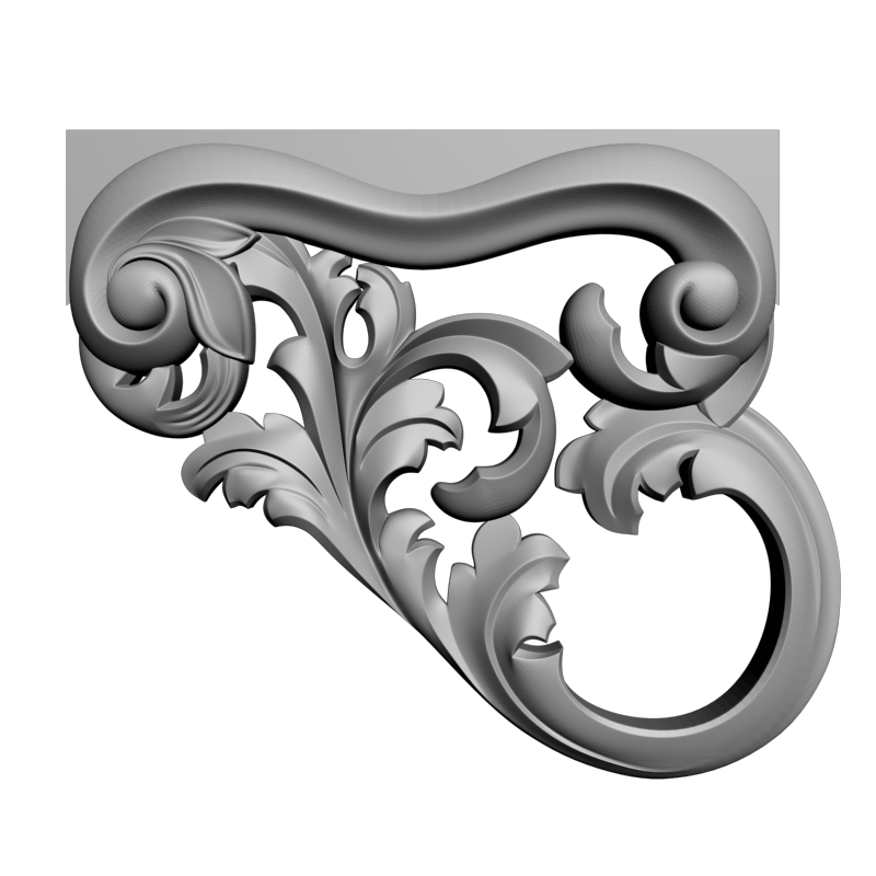 картинка Элемент декора D10-479 3D-STL.COM