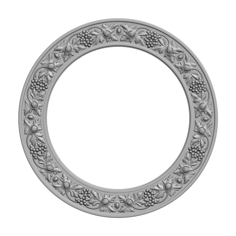 картинка Рамка резная D14-625 3D-STL.COM