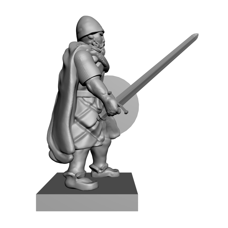 картинка Средневековый воин L3-424 3D-STL.COM
