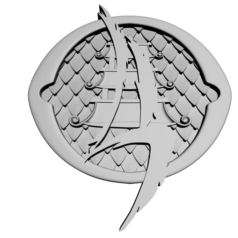 картинка Эмблема RG3-104 3D-STL.COM
