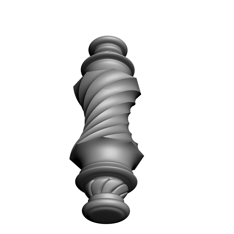 картинка Столб заходной D17-065 3D-STL.COM