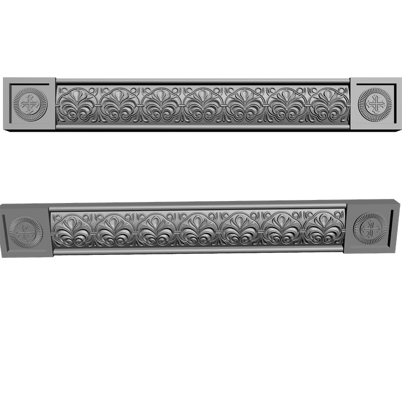 картинка Планка с крестами V9-033 3D-STL.COM