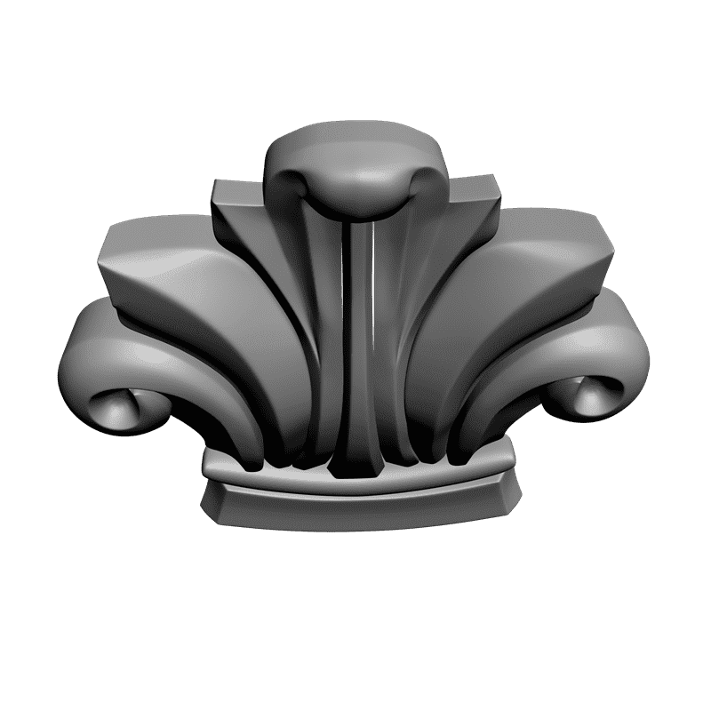 картинка Накладка резная D10-045 3D-STL.COM