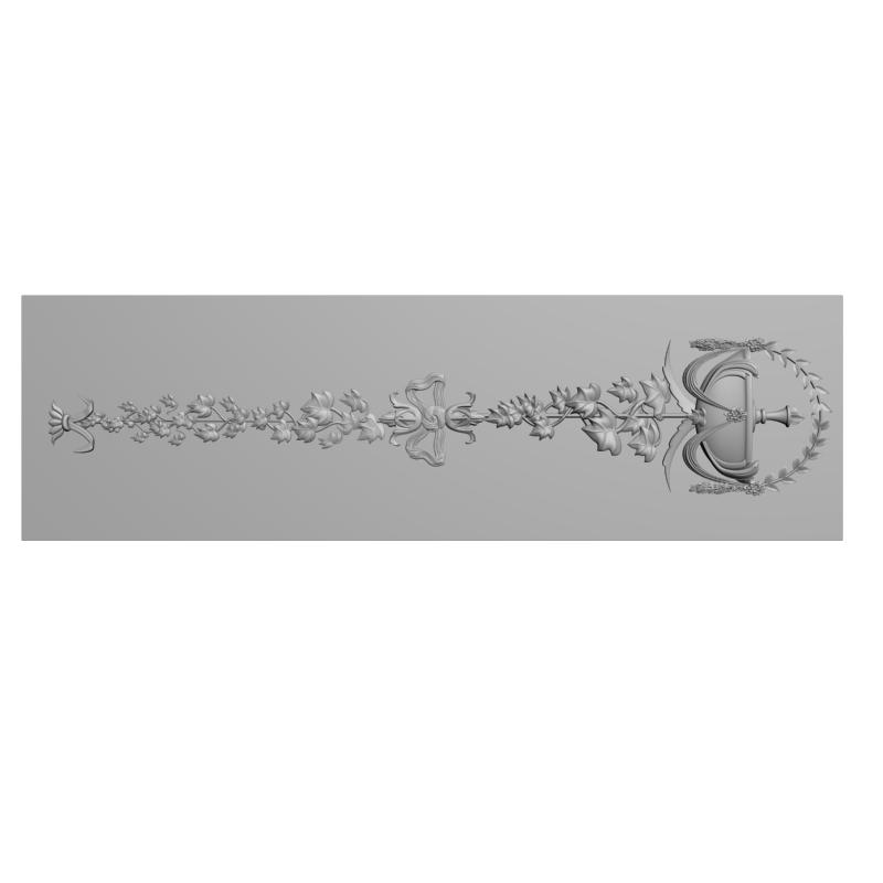 картинка Накладка декоративная D10-441 3D-STL.COM