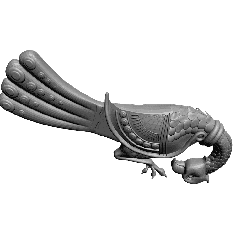 картинка Павлин F3-036 3D-STL.COM