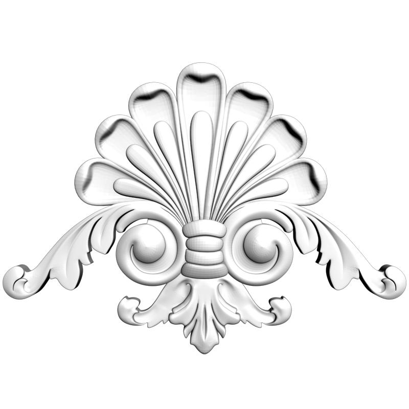 картинка Накладка резная D10-312 3D-STL.COM