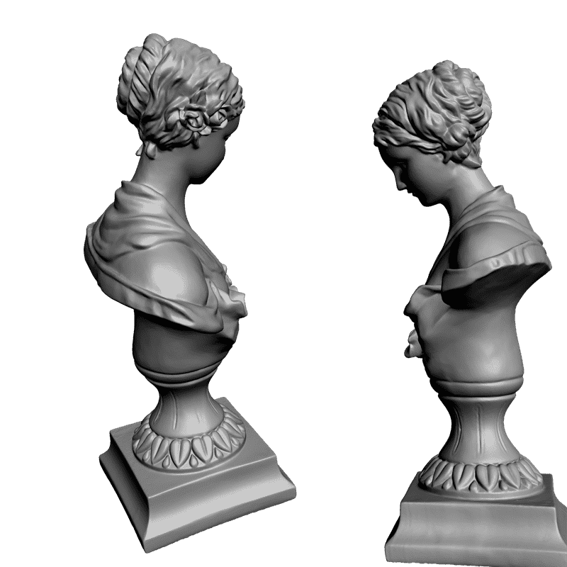 картинка Девушка L2-023 3D-STL.COM