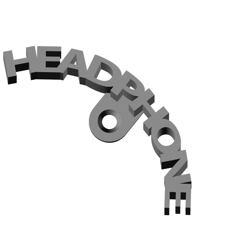 картинка Headphone P4-196 3D-STL.COM