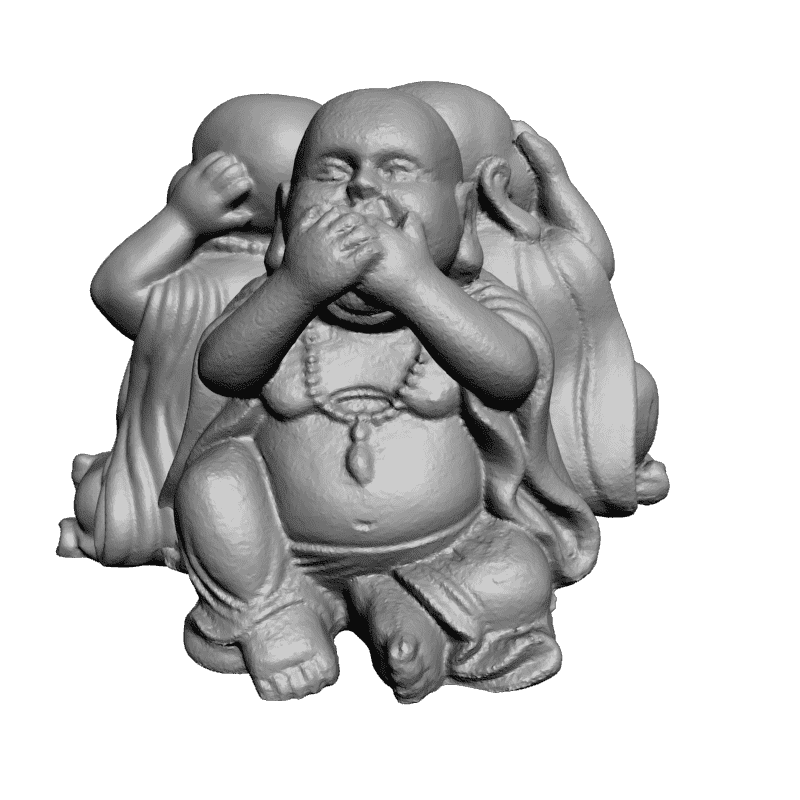 картинка Невижу неслышу неговорю V9-063 3D-STL.COM