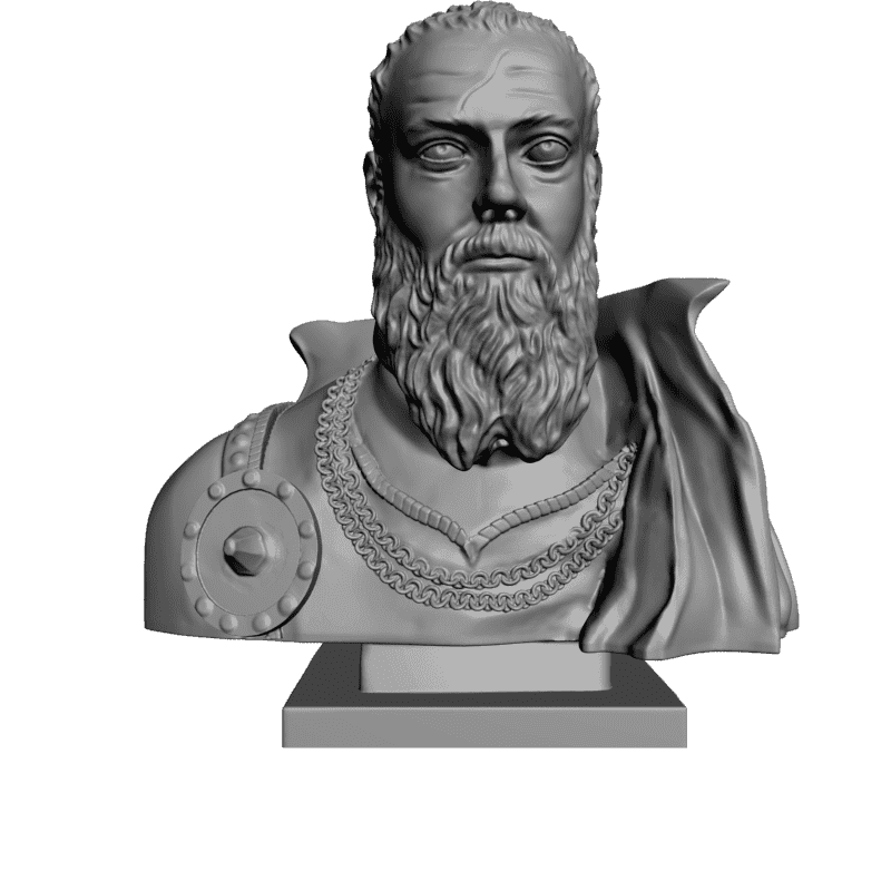 картинка L2-041 Бюст 3D-STL.COM