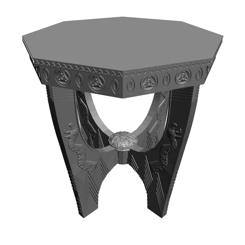 картинка Табурет круглый M9-002 3D-STL.COM