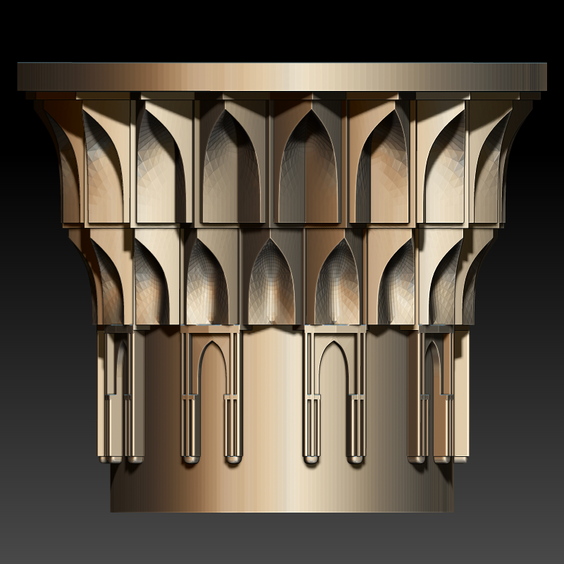 картинка Капитель-1 3D-STL.COM