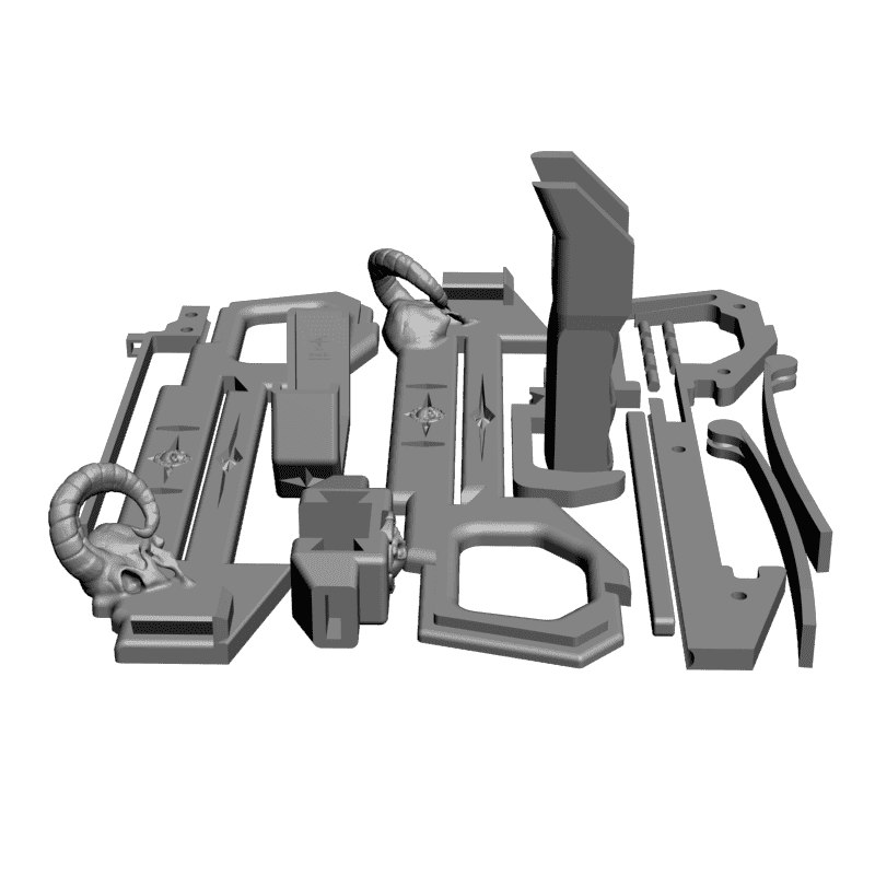 картинка Арбалет подетально RO3-020 3D-STL.COM