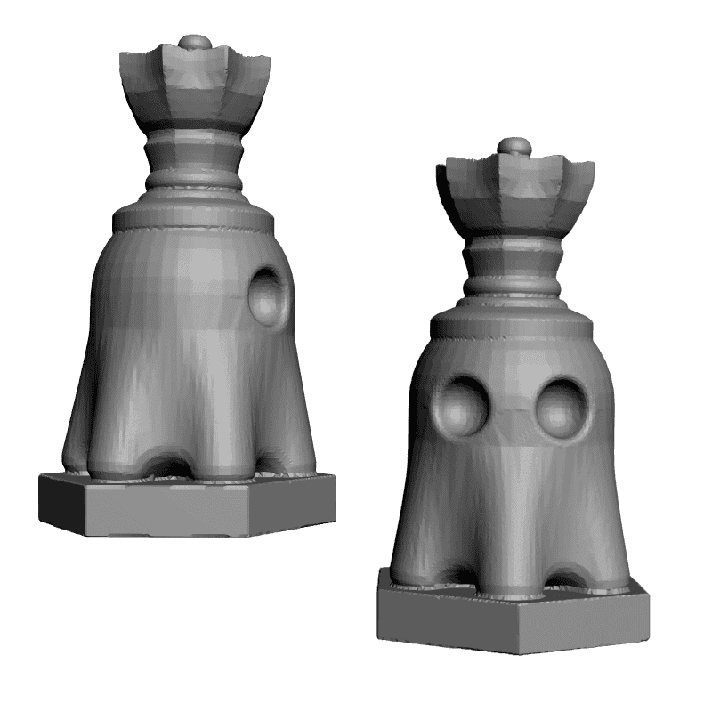 картинка Набор шахмат. Пакманы PI3-093 3D-STL.COM