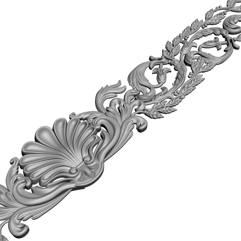 картинка Накладка декоративная D10-348 3D-STL.COM