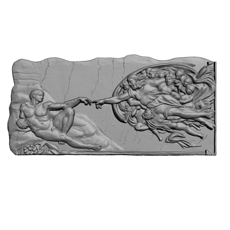 картинка Сотворение Мира D12-360 3D-STL.COM