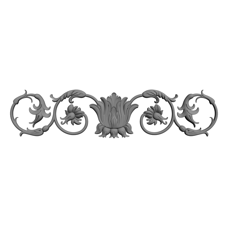 картинка Резная накладка D10-330 3D-STL.COM
