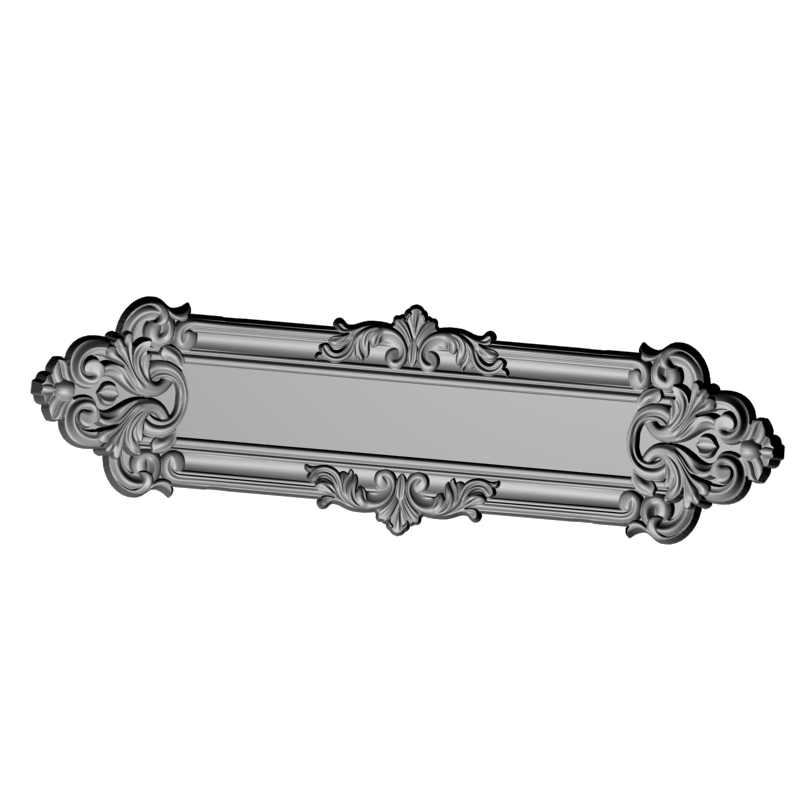 картинка Адресная резная табличка P4-521 3D-STL.COM