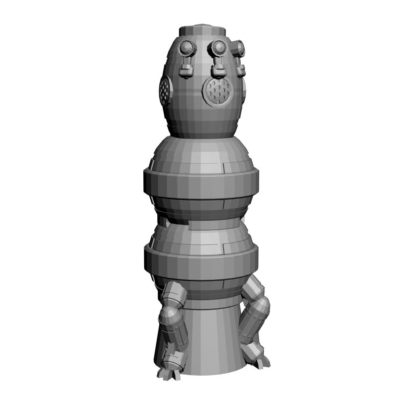 картинка Шахматы Роботы PI3-130 3D-STL.COM