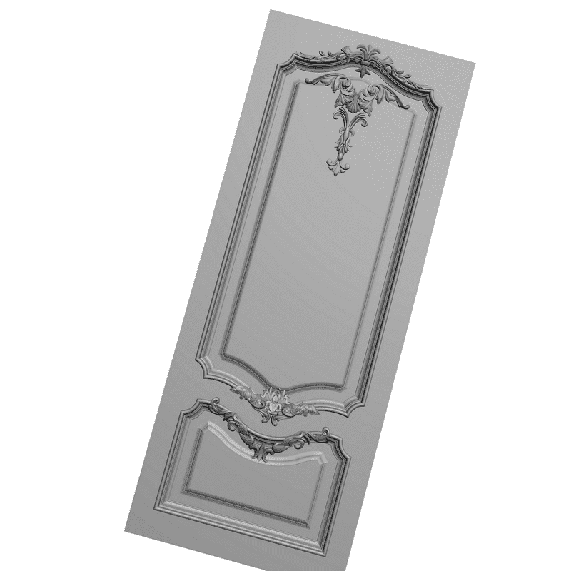 картинка Дверь резная H3-009 3D-STL.COM