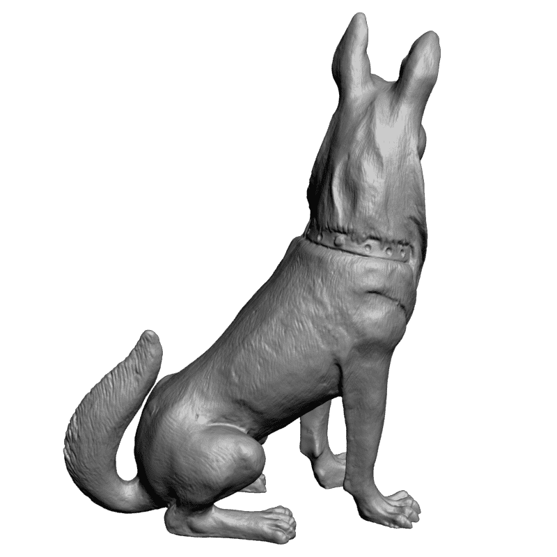 картинка Собака-Волкодав F1-179 3D-STL.COM