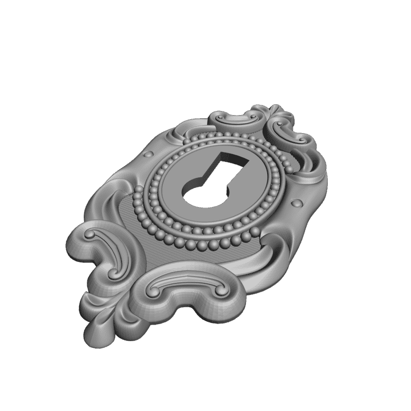 картинка Накладка на замок P4-273 3D-STL.COM