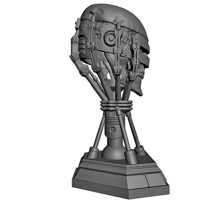 картинка Смерть робо на подставке P4-487 3D-STL.COM