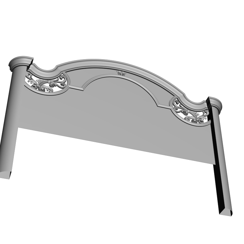 картинка Спинка кровати M4-207 3D-STL.COM