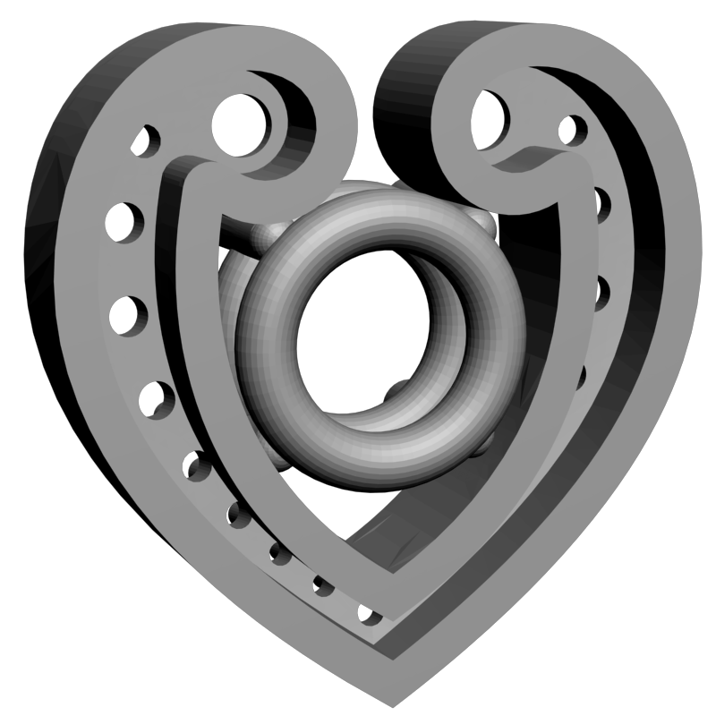 картинка Сердечко RY5-089 3D-STL.COM