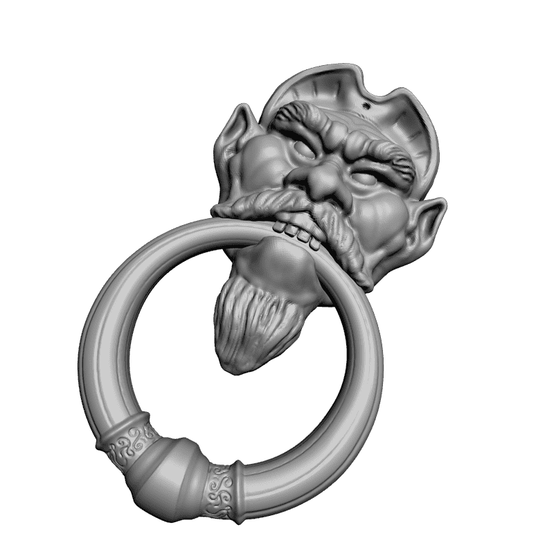 картинка Дверная ручка L1-014 3D-STL.COM